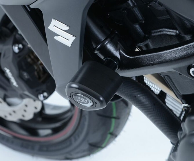 Краш тапи R&G RACING Aero Crash Protectors Black Suzuki GSX-S750 17-21 — снимка 4