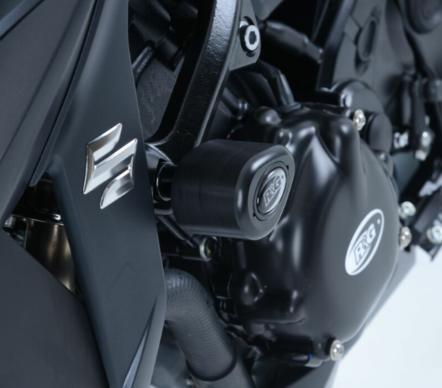 Краш тапи R&G RACING Aero Crash Protectors Black Suzuki GSX-S750 17-21 — снимка 3