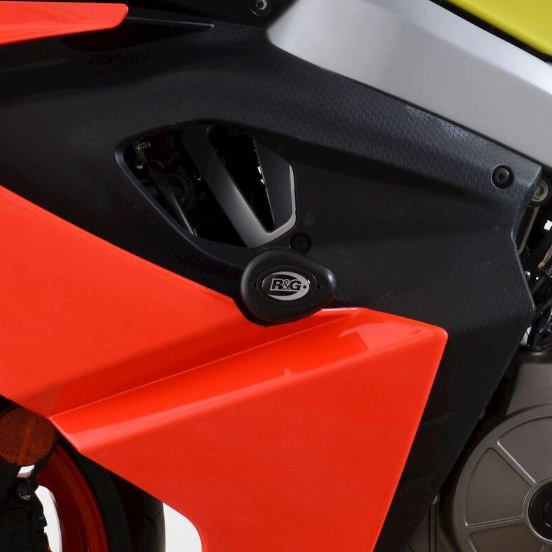 Краш тапи R&G RACING Aero Crash Protectors - Black Aprilia RS660 20-26 — снимка 2