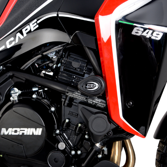 Краш тапи R&G RACING Aero Crash Protectors Black Moto Morini X-CAPE 650 22-26 — снимка 4