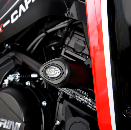 Краш тапи R&G RACING Aero Crash Protectors Black Moto Morini X-CAPE 650 22-26 — снимка 2