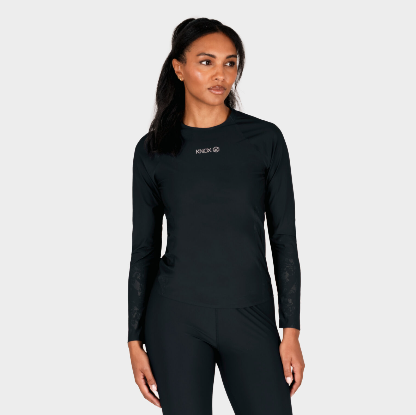 Дамско термо горнище KNOX Dual Active Women’s Base Layer BLACK — снимка 4