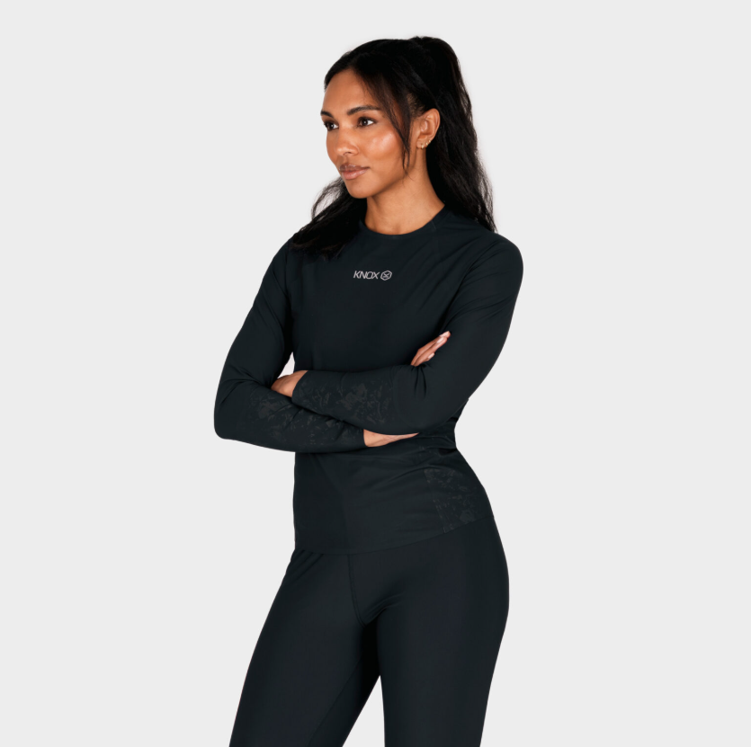 Дамско термо горнище KNOX Dual Active Women’s Base Layer BLACK — снимка 3