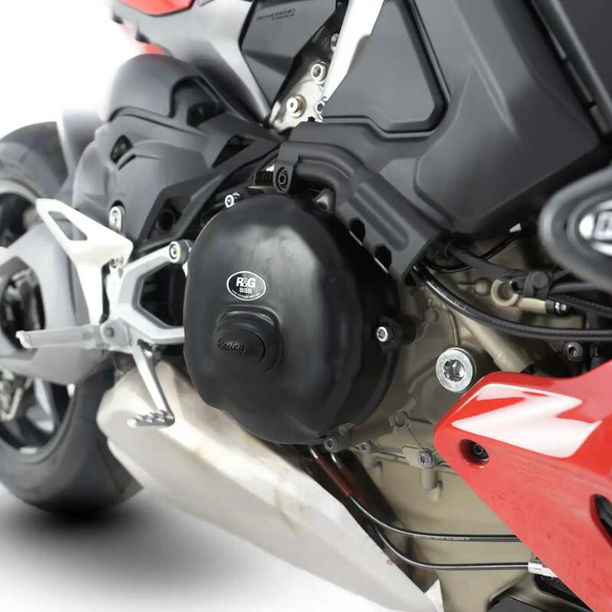 Комплект протектори за двигател R&G RACING Engine Case Cover Kit (2pc) Ducati Streetfighter V4 20-26 / Panigale V4 18-24 — снимка 2