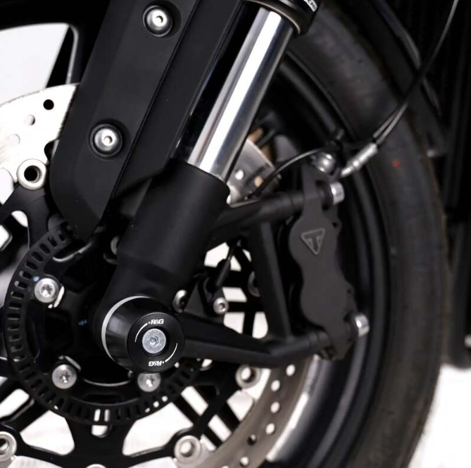 Протектор за ос R&G RACING Fork Protection Triumph Speed Twin 1200 24-26 — снимка 3
