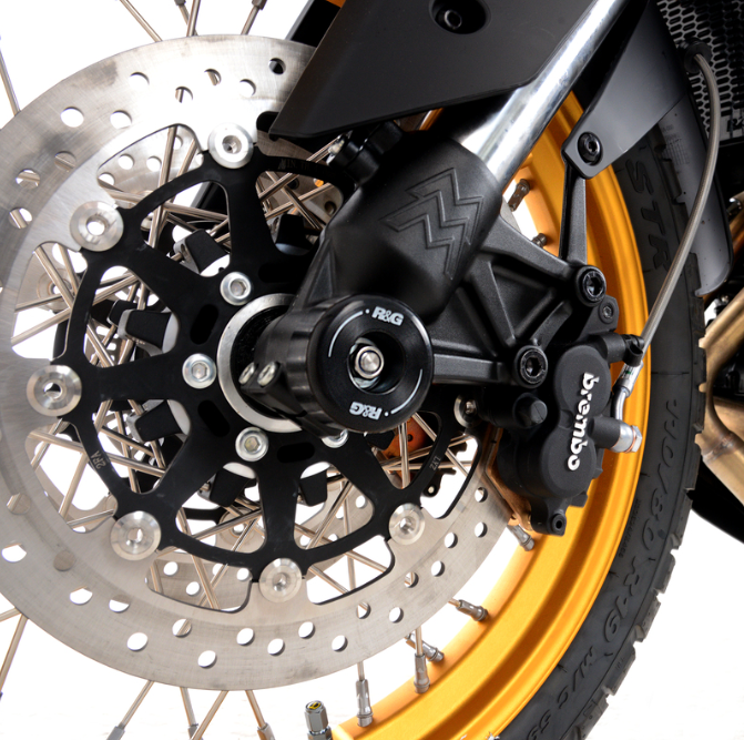 Протектор за ос R&G RACING Fork Protectors Black MOTO MORINI X-CAPE 650 22-26 — снимка 3