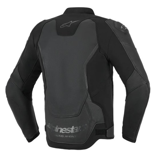 Кожено яке ALPINESTARS GP FORCE V2 BLACK/BLACK — снимка 2