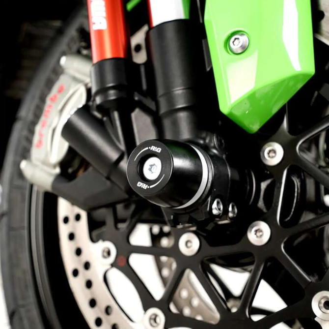 Протектор за ос R&G RACING Fork Protection Black Kawasaki ZX-10R — снимка 5