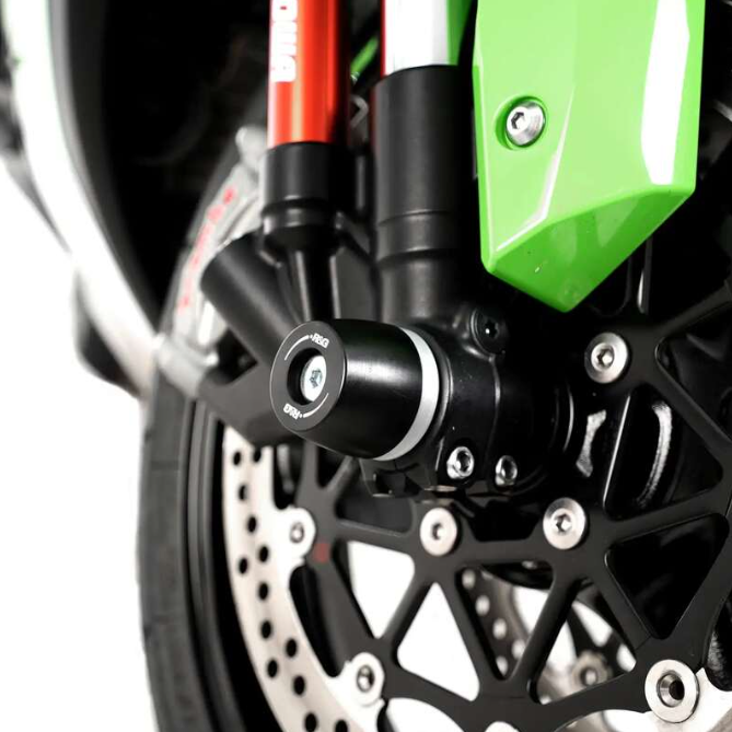 Протектор за ос R&G RACING Fork Protection Black Kawasaki ZX-10R — снимка 3
