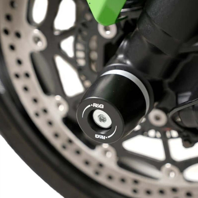Протектор за ос R&G RACING Fork Protection Black Kawasaki ZX-10R — снимка 2