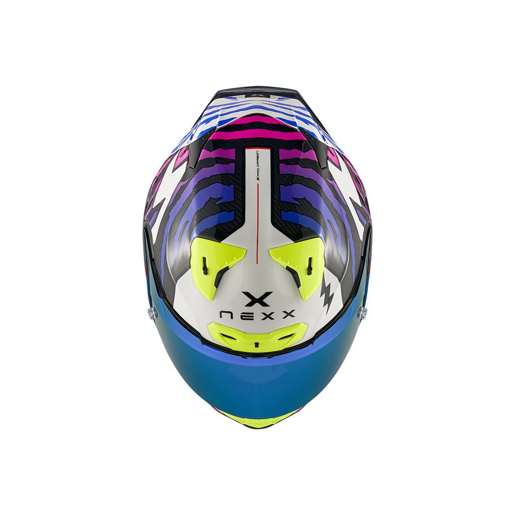 Каска NEXX X.R3R ZIGER PURPLE/BLUE — снимка 4