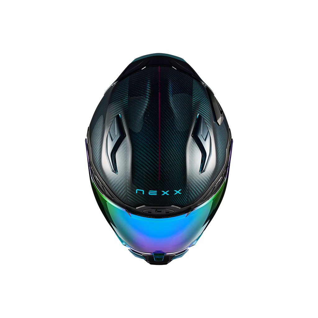 Каска NEXX X.WST3 HADAL CARBON BLUE TEAL — снимка 4
