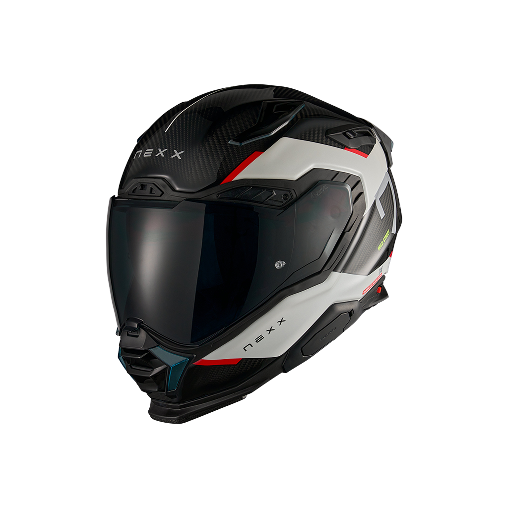 Каска NEXX X.WST3 MANGA WHITE/RED — снимка 2