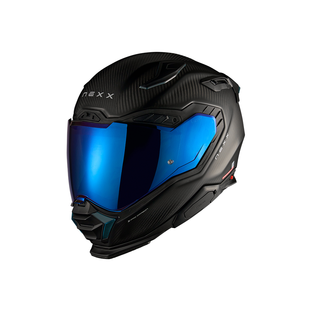 Каска NEXX X.WST3 ZERO PRO CARBON BLUE MATT — снимка 2