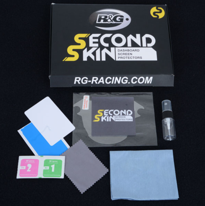 Протектор за екран R&G RACING Second Skin Dashboard Screen Protector Kit Clear Honda CBR 650 / 500