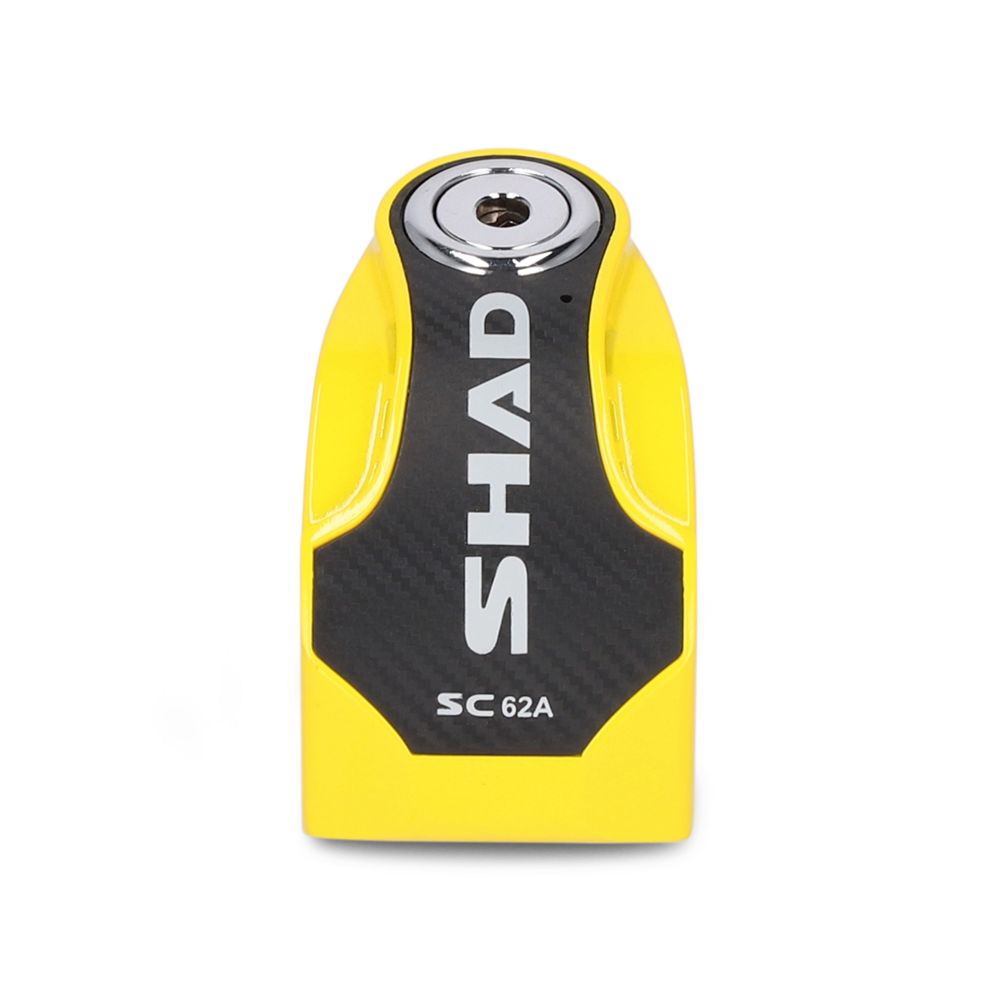 Заключващо устройство за диск с аларма SHAD SC62A 10mm yellow — снимка 2