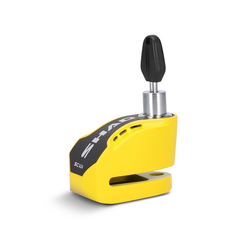 Заключващо устройство за диск с аларма SHAD SC62A 10mm yellow — снимка 3