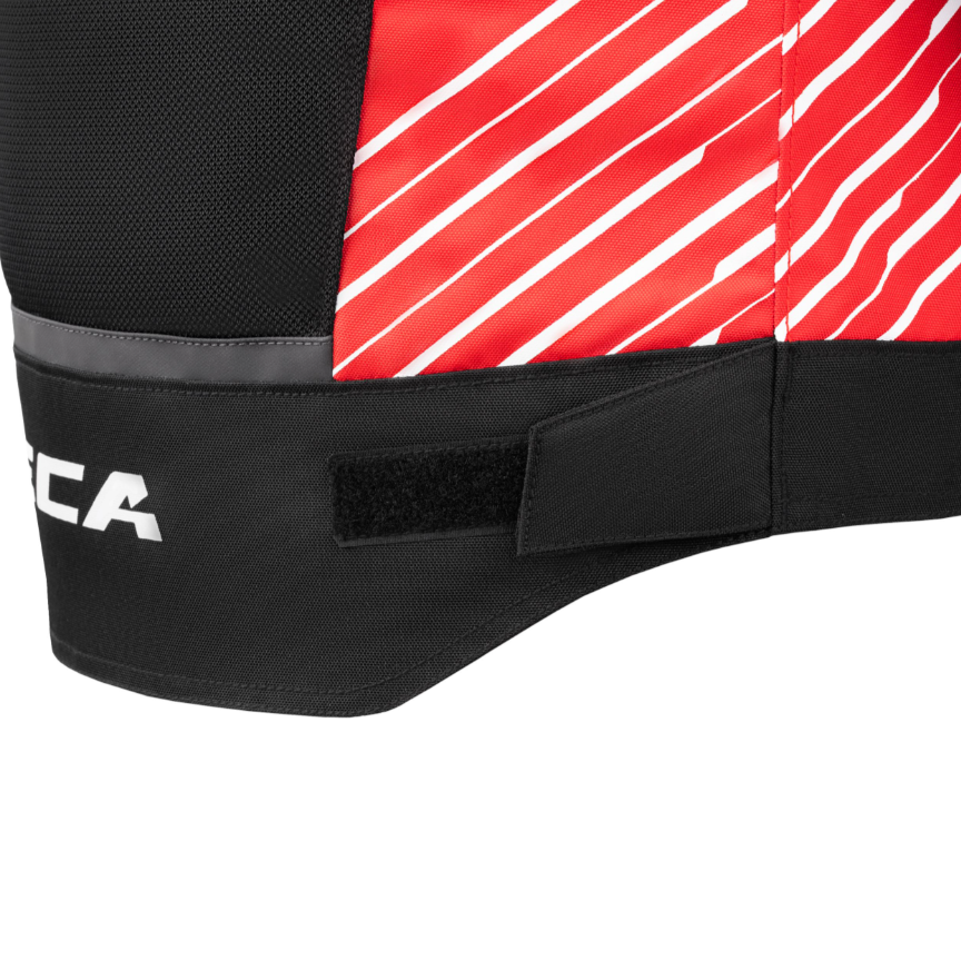Текстилно яке SECA SUMMER WAY BLACK/RED — снимка 2