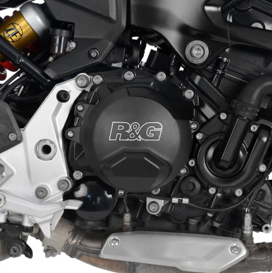 Комплект протектори за двигател R&G RACING (Generator/Clutch) Pro Engine Case Cover Kit BMW F800GS 24-25 / 900GS 24 — снимка 5