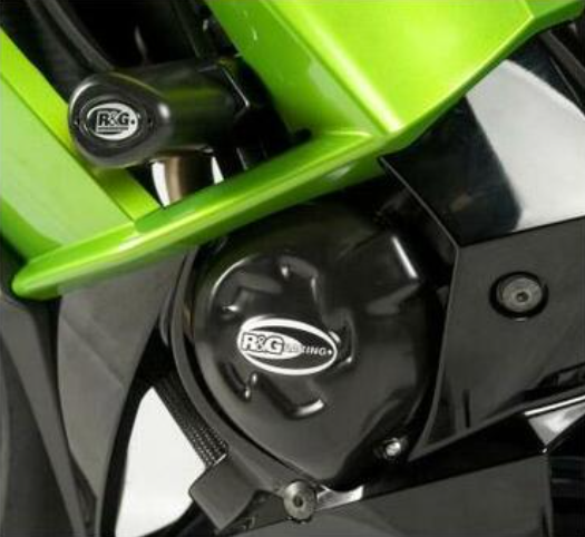 Протектор за двигател R&G RACING Left Crankcase Protection Cover Black Kawasaki Z1000/SX — снимка 2
