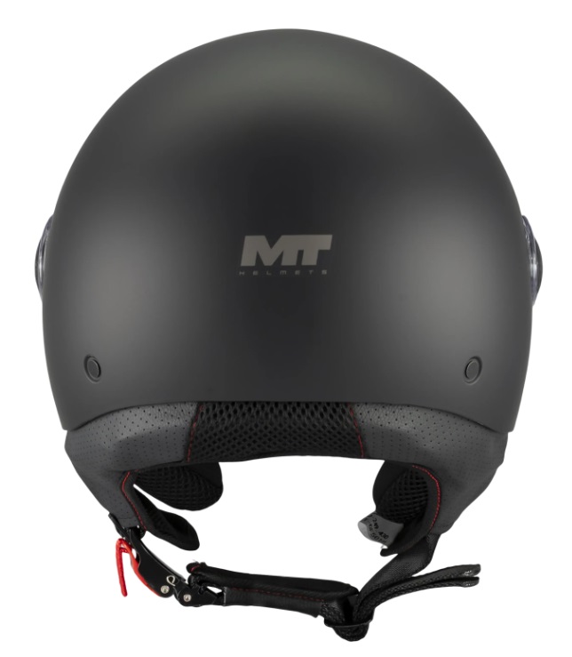 КАСКА ЗА СКУТЕР MT STREET S PURE A1 BLACK MATT — снимка 5