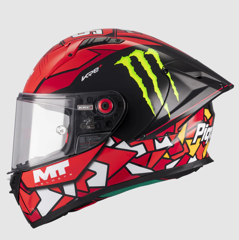 Каска MT KRE+ S PIQUERAS B5 GLOSS — снимка 2