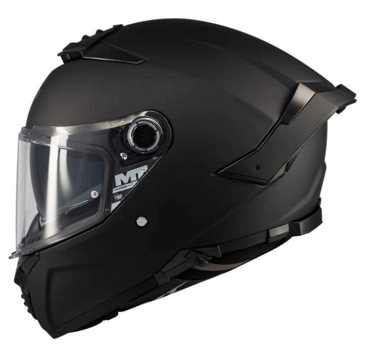 Каска MT THUNDER 4 SV PURE A1 BLACK MATT — снимка 6