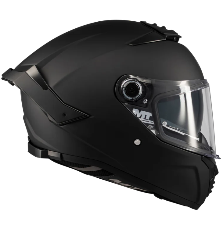 Каска MT THUNDER 4 SV PURE A1 BLACK MATT — снимка 3