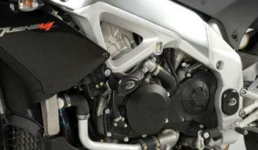 Краш тапи R&G RACING Aero Crash Protectors Black Aprilia Tuono V4 11-13 / R 15-16 — снимка 2