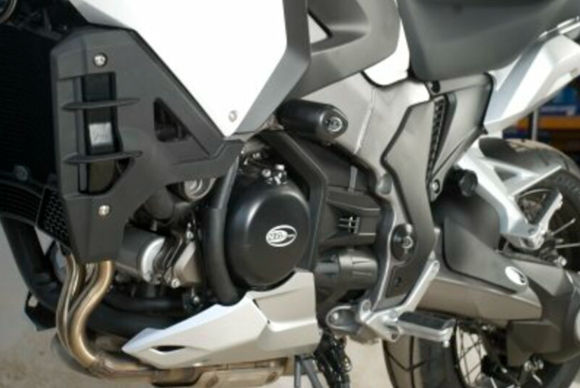 Краш тапи R&G RACING Aero Crash Protectors Black Honda Crosstourer 12-18 — снимка 3