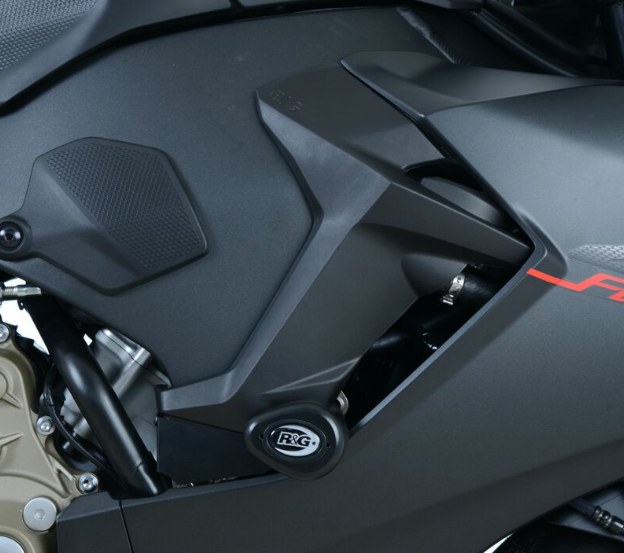 Краш тапи R&G RACING Aero Crash Protectors Black Non Drill Kit Honda CBR1000RR 17-19 — снимка 4