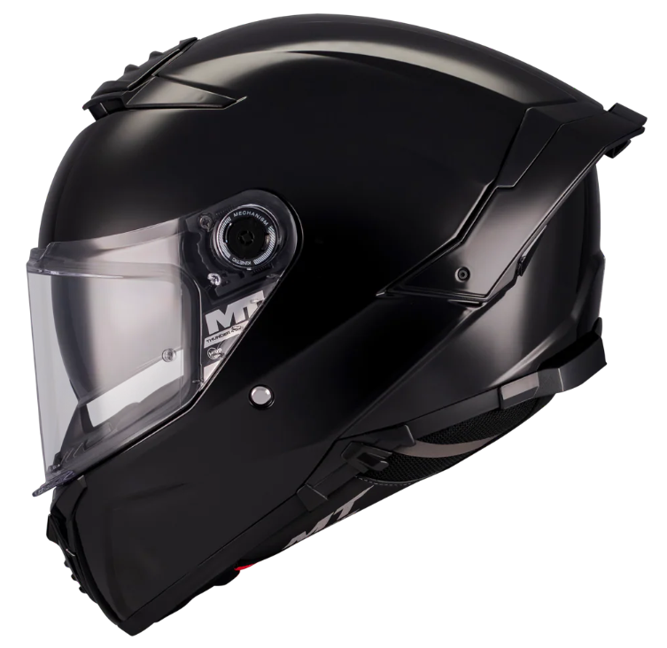 Каска MT THUNDER 4 SV PURE A1 BLACK GLOSS — снимка 4