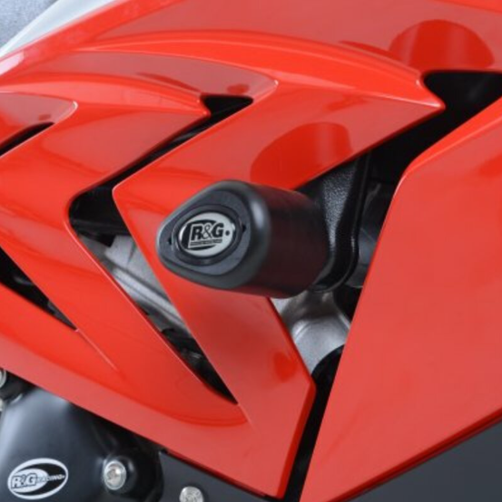 Краш тапи R&G RACING Aero crash protectors Black BMW S1000RR 15-18 — снимка 3