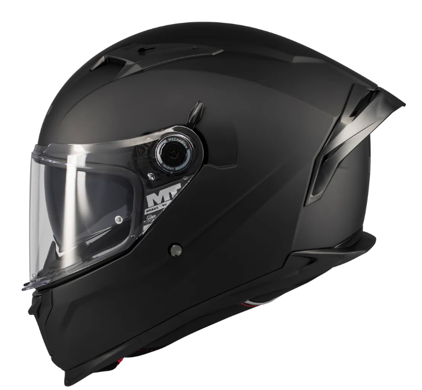 Каска MT BRAKER SV PURE A1 MATT BLACK — снимка 3