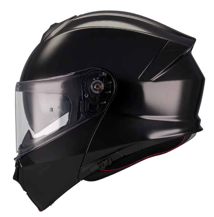 Отваряема каска MT GENESIS PURE A1 BLACK GLOSS — снимка 3