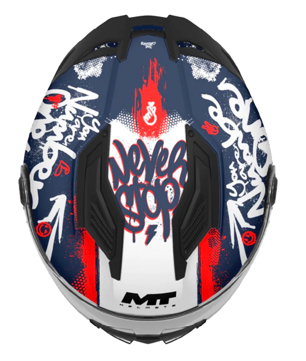 Детска каска MT STINGER 2 KIDS ROCKET C17 MATT — снимка 4