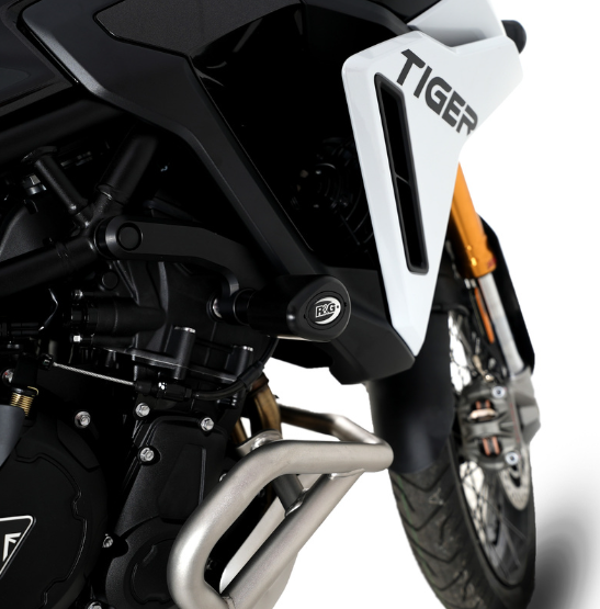 Краш тапи R&G RACING Crash Protectors Aero Style (Non-Drill) Triumph Tiger 900 GT PRO/Rally PRO 24-26 — снимка 4