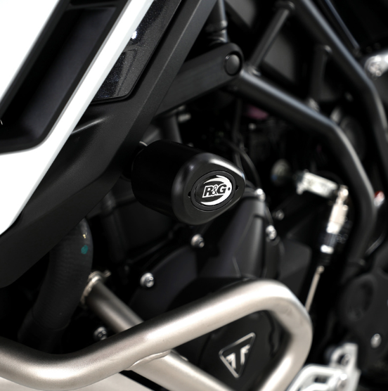 Краш тапи R&G RACING Crash Protectors Aero Style (Non-Drill) Triumph Tiger 900 GT PRO/Rally PRO 24-26 — снимка 3