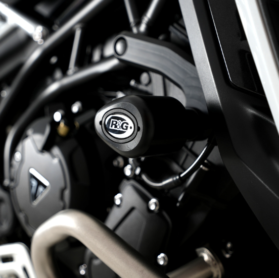 Краш тапи R&G RACING Crash Protectors Aero Style (Non-Drill) Triumph Tiger 900 GT PRO/Rally PRO 24-26 — снимка 2