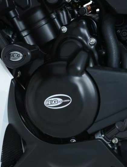 Комплект протектори за двигател R&G RACING Engine Case Protection Cover Set Black Honda CB500F/CBR500R 13-19 — снимка 4