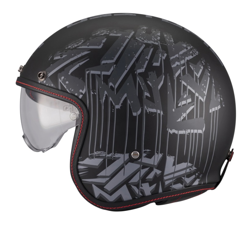 Каска за скутер MT LE MANS 2 S SV DYSTOPIC B12 MATT — снимка 2