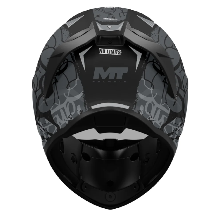 КАСКА MT STINGER 2 TAGGER B2 MATT — снимка 4
