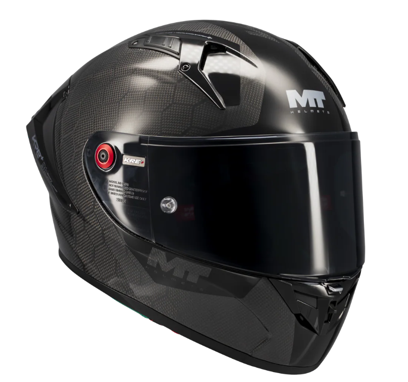 Каска MT KRE+ S PURE A1 BLACK GLOSS — снимка 3