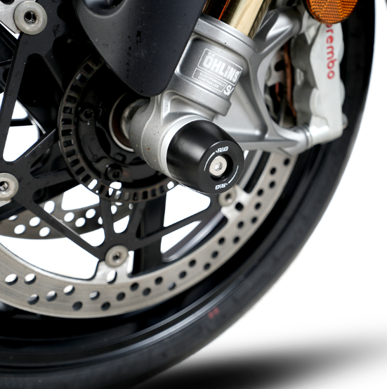 Протектор за ос R&G RACING Fork Protection Black Ducati Panigale V4 25-26 — снимка 5