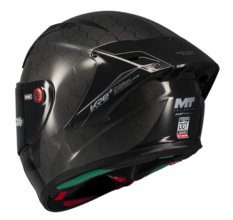 Каска MT KRE+ S PURE A1 BLACK GLOSS — снимка 2
