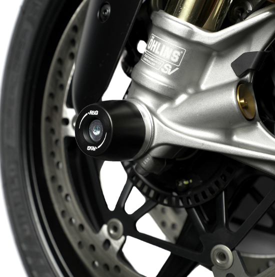 Протектор за ос R&G RACING Fork Protection Black Ducati Panigale V4 25-26 — снимка 2