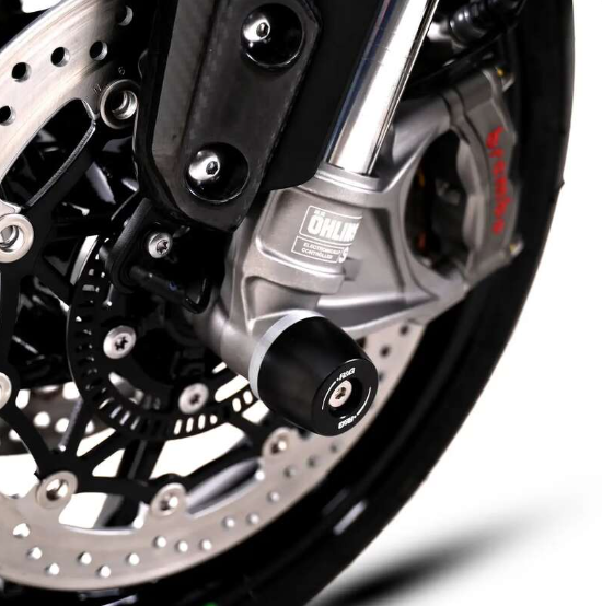 Протектор за ос R&G RACING Fork Protection Black Triumph Speed Triple 1050 RS 18-21 / S 16-21 / 1200 RS 21-25 / RR 22-25 — снимка 6