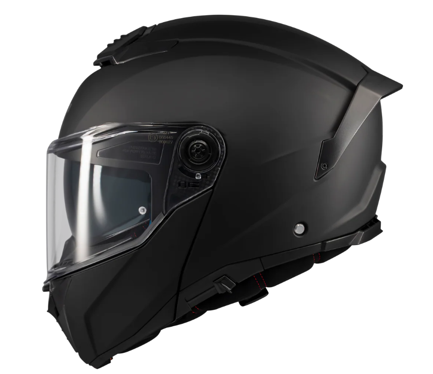 Отваряема каска MT ATOM 2 SV PURE A1 BLACK MATT — снимка 3