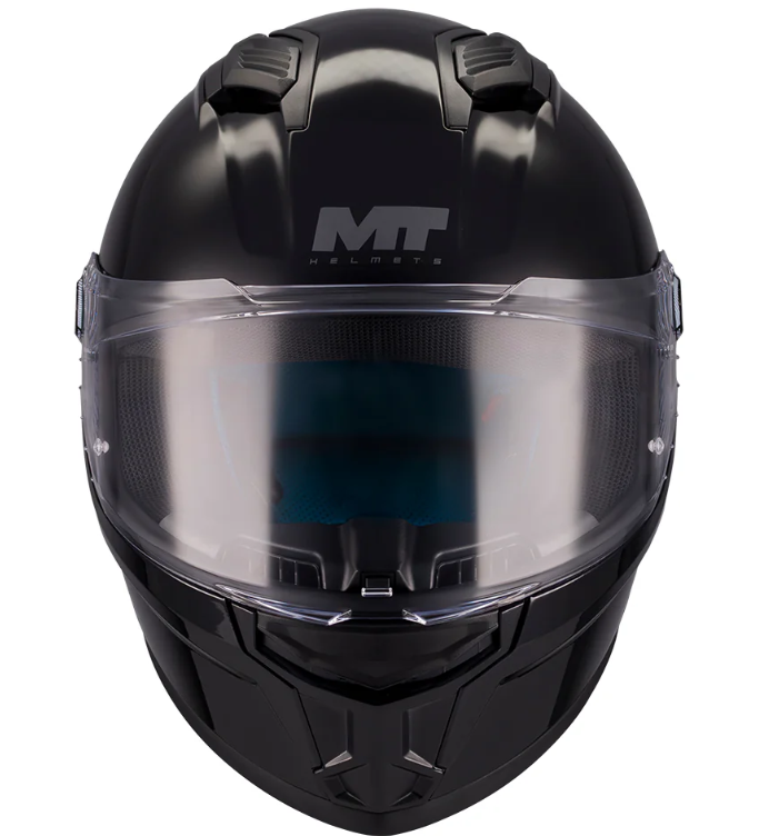 КАСКА MT STINGER 2 PURE A1 BLACK GLOSS — снимка 3