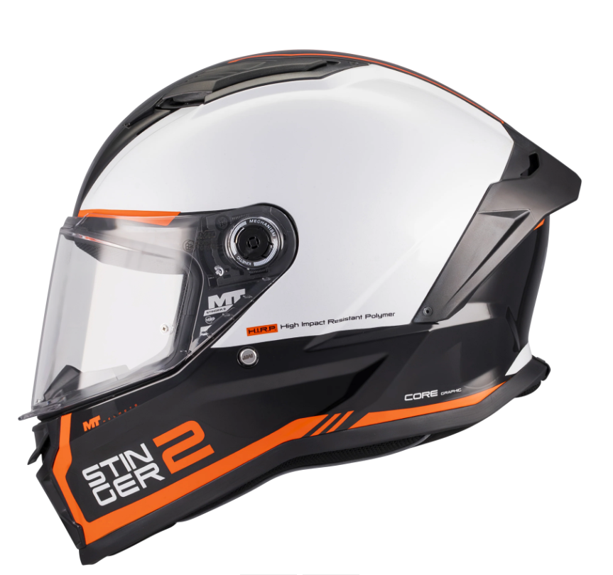 Каска MT STINGER 2 CORE B0 GLOSS — снимка 2